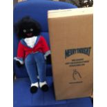 A VINTAGE MERRYTHOUGHT ROBERTSONS STYLE SOFT TOY IN THE ORIGINAL BOX