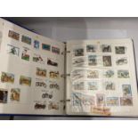 THE ROYAL FAMILY STAMP ALBUM OF WORLD STAMPS - RUSSIA, MONGOLIA. VAE ETC