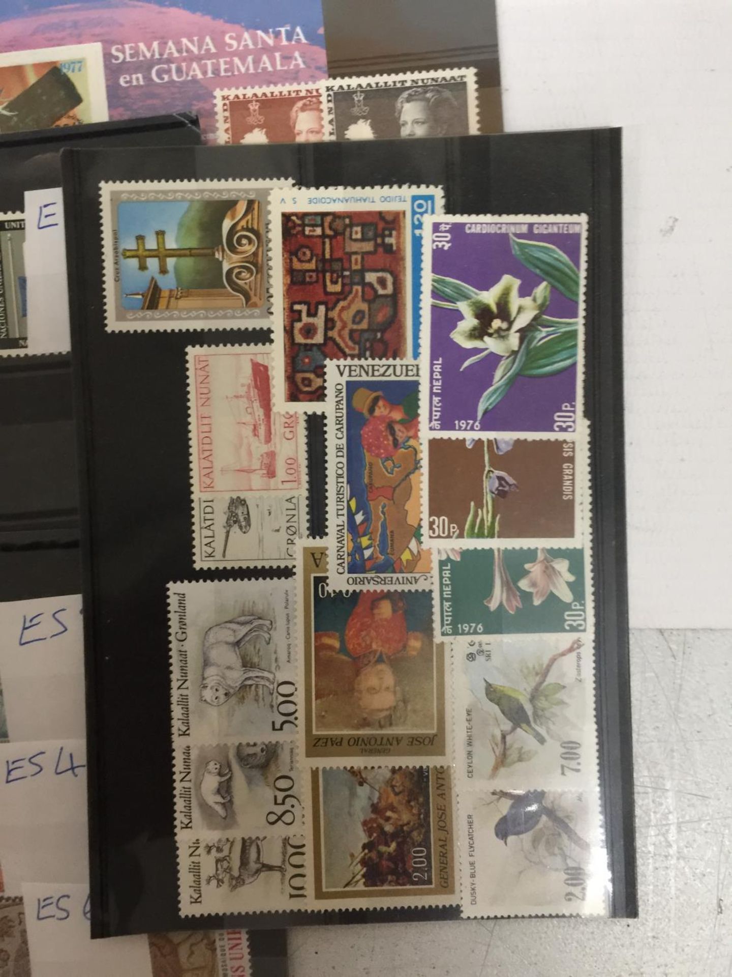 A MIXED LOT TO INCLUDE STAMPS (EGYPTIAN,IRAN AND IRAQ, POLISH) CATALOGUES, MAGNIFYING GLASS AND A - Image 7 of 7