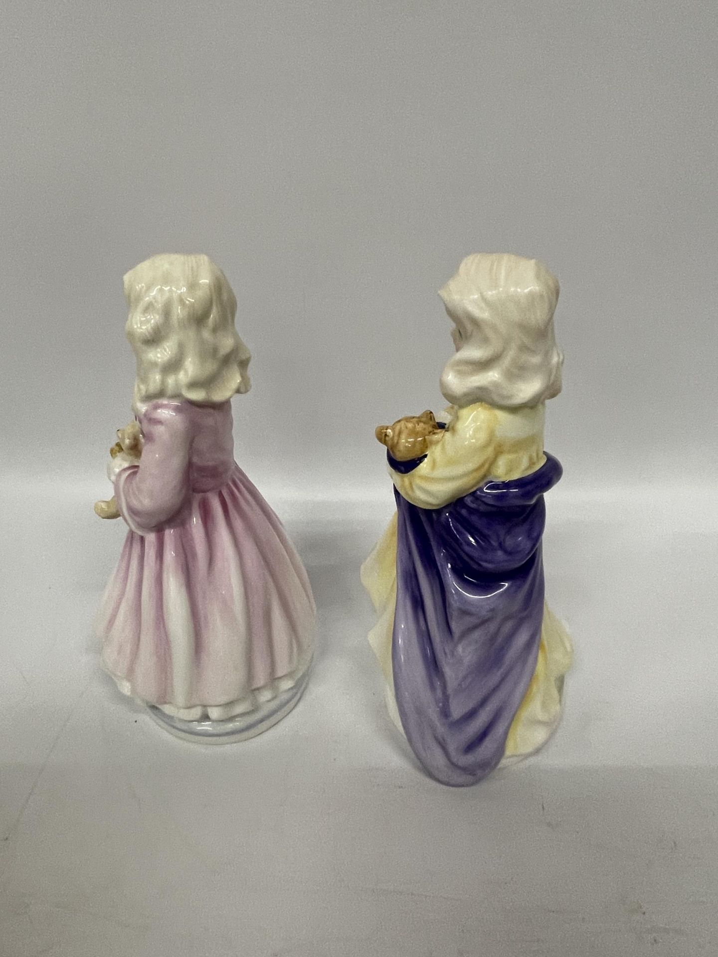 TWO LIMITED EDITION ROYAL DOULTON FIGURES - 'FAITH' HN3082 & 'CHARITY' HN3087 - Image 2 of 3