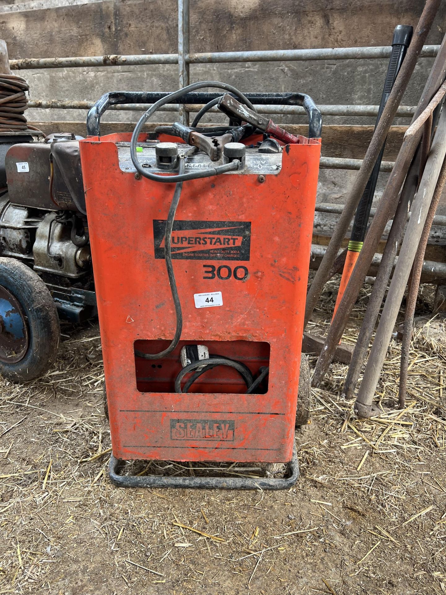 A SEALEY SUPERSTART 300 CHARGER + VAT