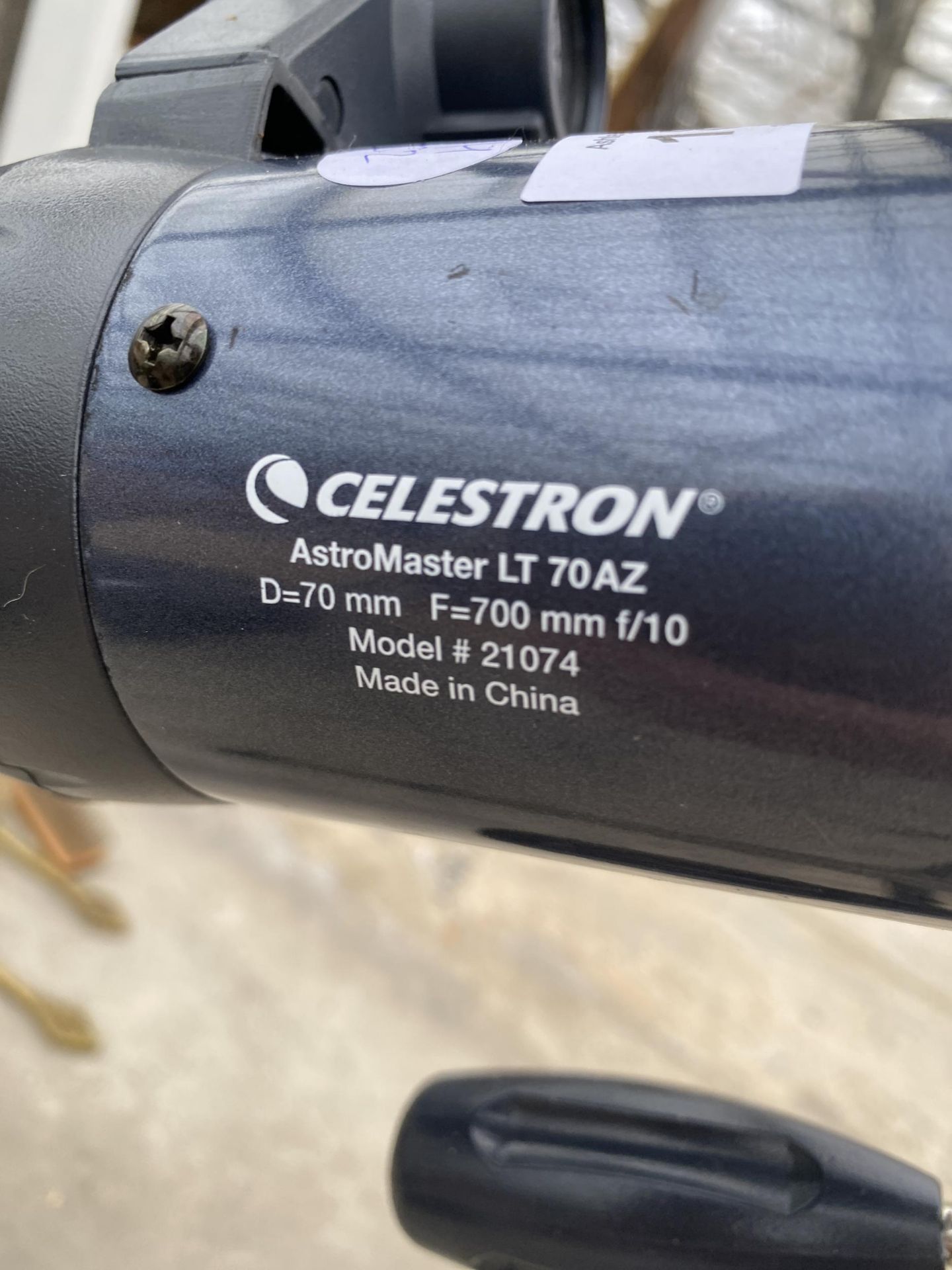 A CELESTRON ASTRO MASTER LT70 TELESCOPE WITH TRIPOD STAND - Image 3 of 3