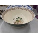 A LARGE WEDGWOOD 'SARAH'S GARDEN' BOWL, DIAMETER 32CM