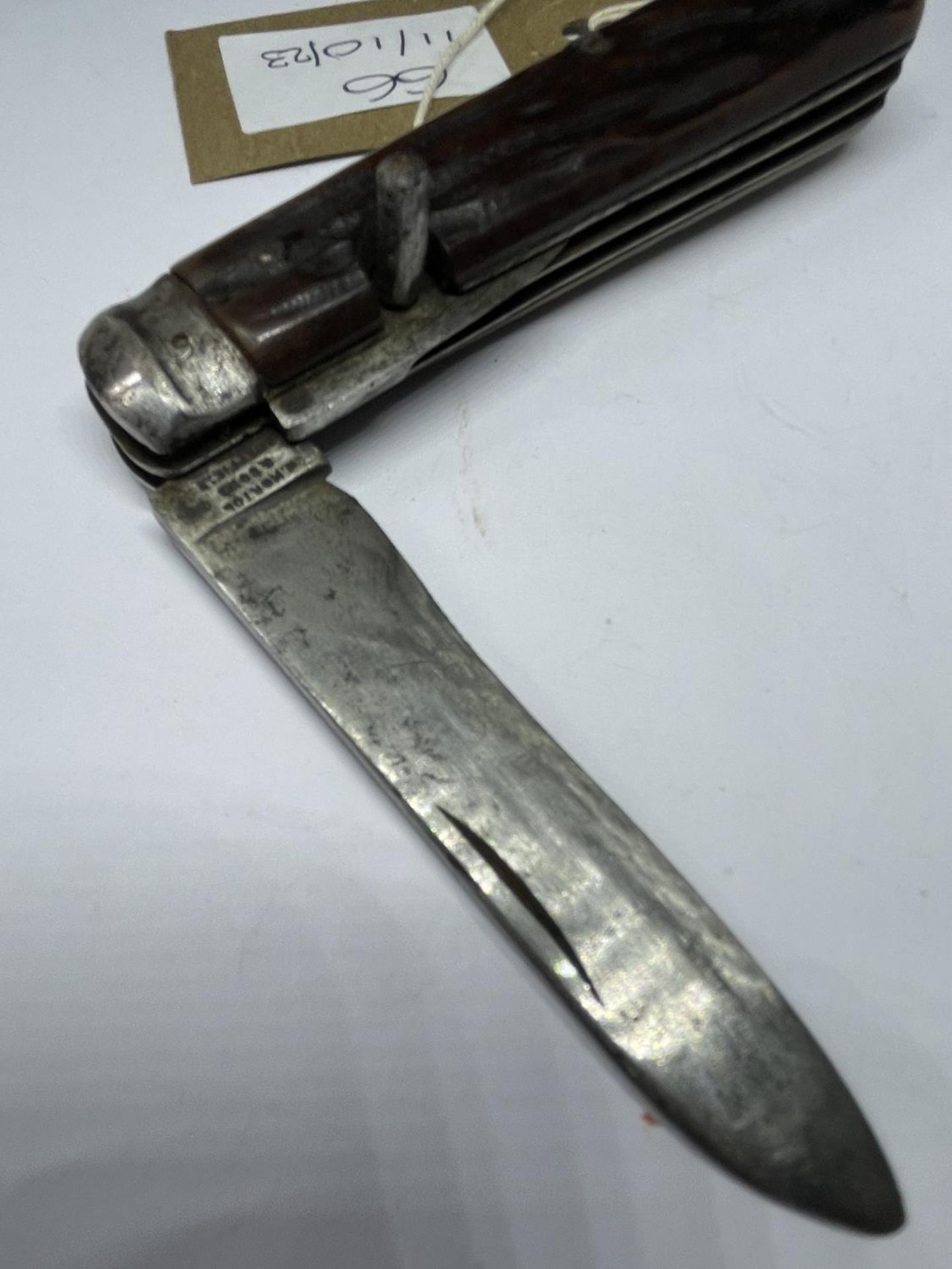 A W MORTON AND SONS SHEFFIELD POCKET KNIFE - Bild 2 aus 3