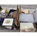 AN ASSORTMENT OF HOUSEHOLD CLEARANCE ITEMS