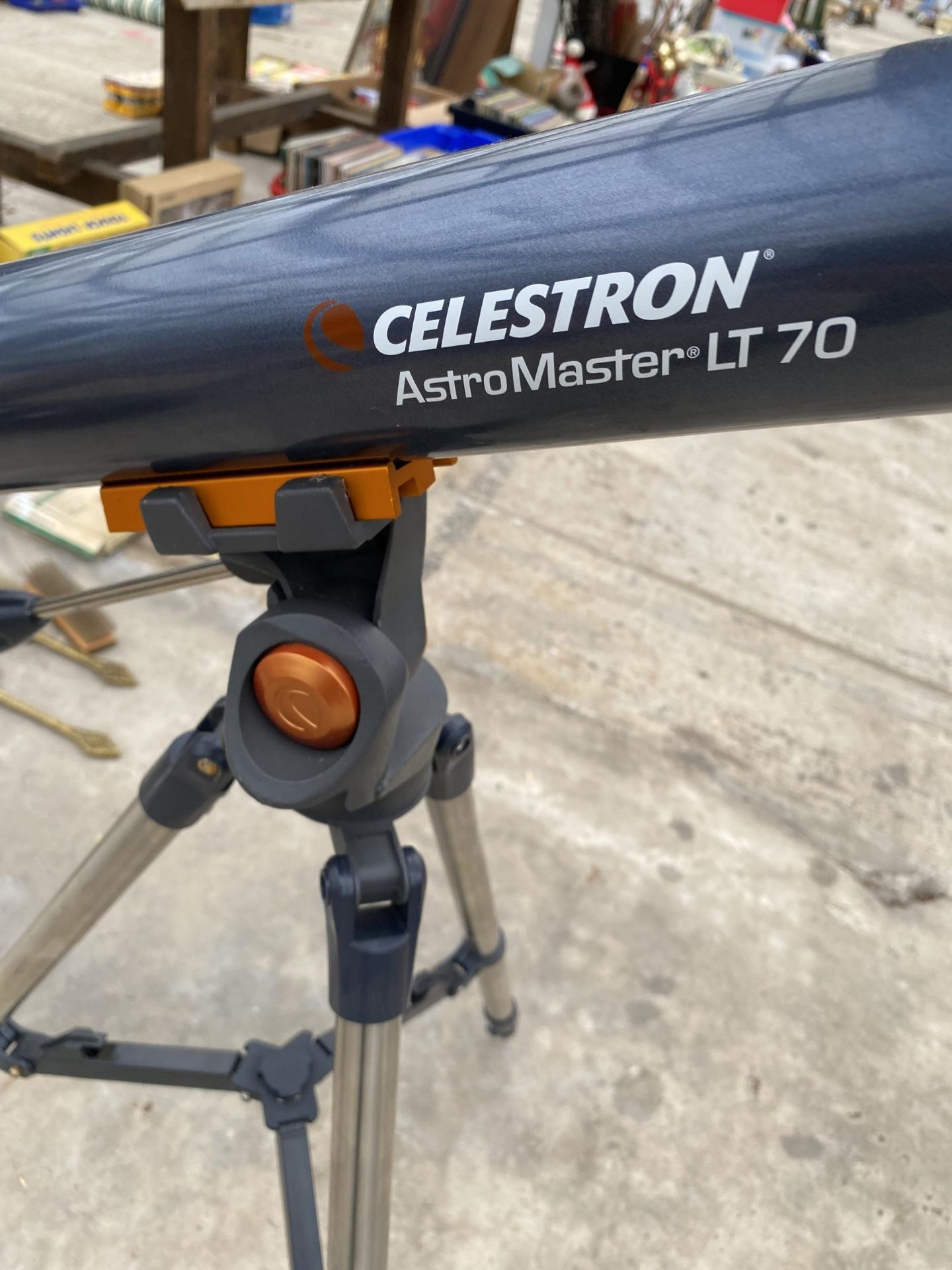 A CELESTRON ASTRO MASTER LT70 TELESCOPE WITH TRIPOD STAND - Image 2 of 3