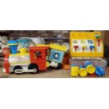 THREE FISHER PRICE CHILDREN'S TOYS