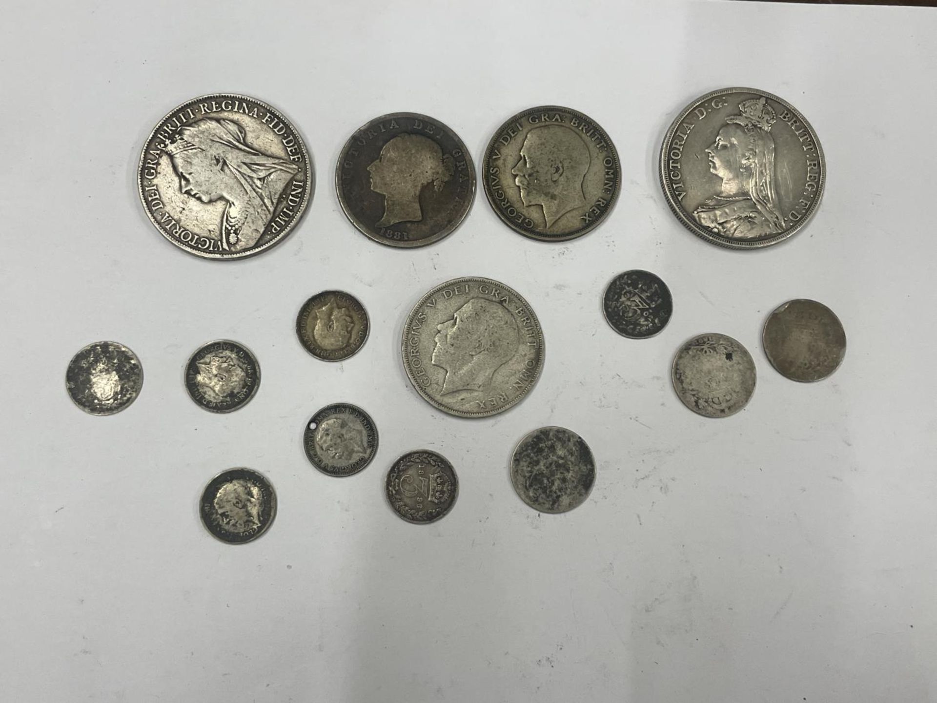 FIFTEEN ASSORTED SILVER COINS - Image 4 of 4