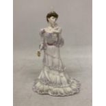 A COALPORT FIGURINE FROM THE GOLDEN AGE COLLECTION "EUGENIE" FIRST NIGHT AT THE OPERA LIMITED