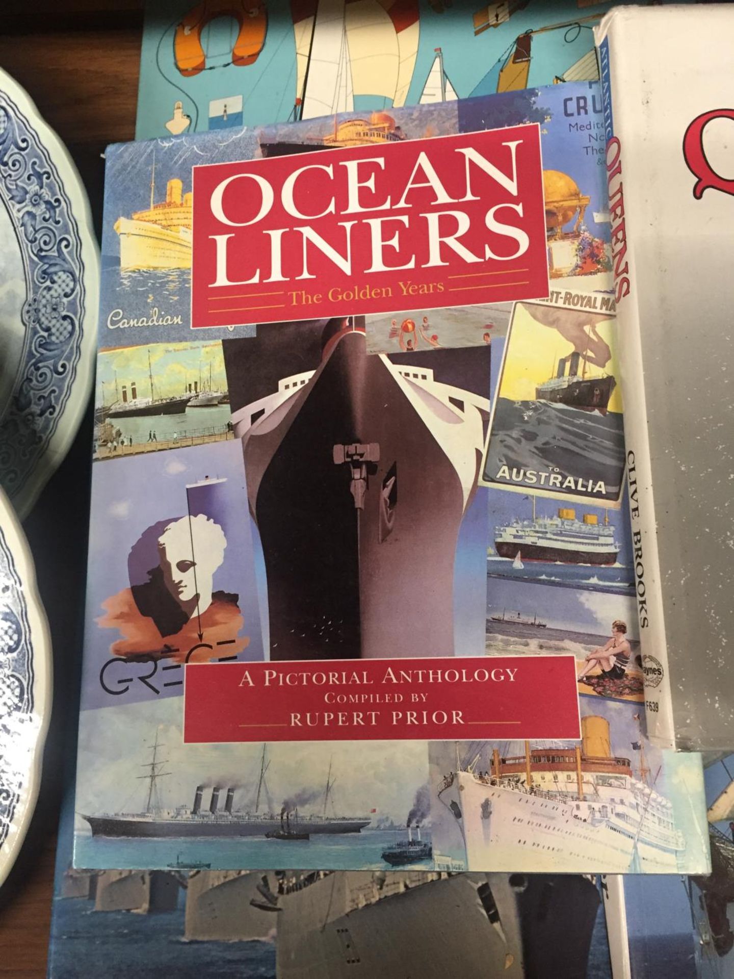 A COLLECTION OF HARDBACK OCEAN GOING SHIPS AND LINERS BOOKS - 18 IN TOTAL - Image 4 of 5