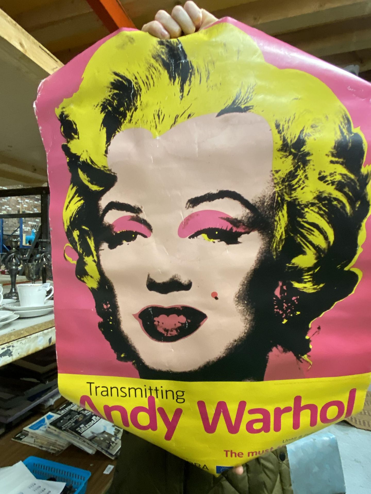 A GROUP OF VINTAGE POSTERS - ANDY WARHOL, BEATLES ETC - Image 2 of 4