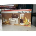 AN AS NEW KRUPS MIXER/BLENDER SET