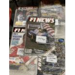 A COLLECTION OF F1 NEWS MAGAZINES