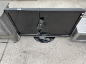 A PANASONIC 37" TELEVISION BELIEVED IN WORKING ORDER BUT NO WARRANTY