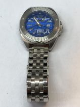 A GUL DIVERS WRIST WATCH SEEN WORKING BUT NO WARRANTY