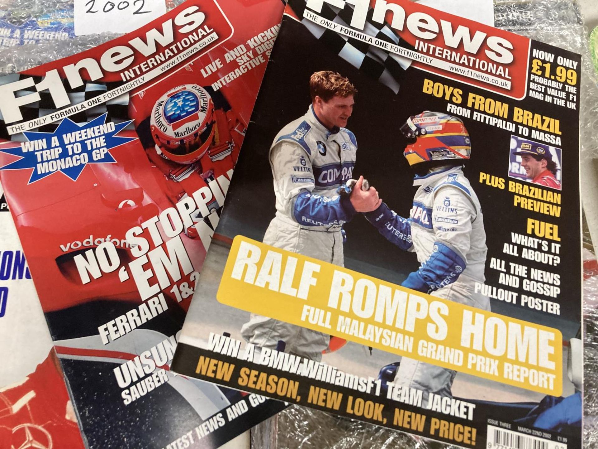 A COLLECTION OF F1 NEWS MAGAZINES - Image 3 of 4
