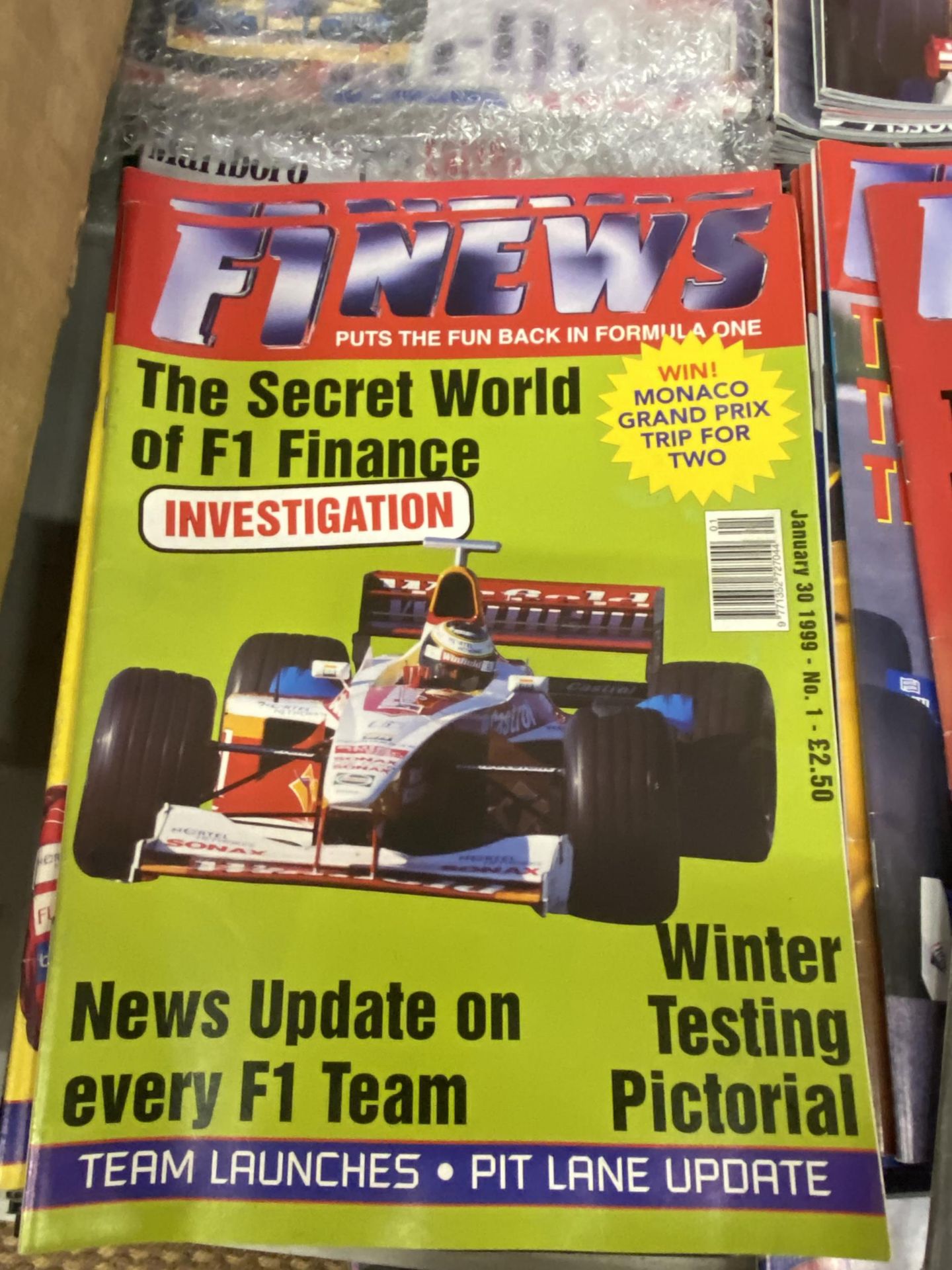 A COLLECTION OF 1990'S F1 NEWS MAGAZINES - Image 4 of 6