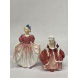 TWO ROYAL DOULTON FIGURINES "GOODY TWO SHOES" HN2037 AND "SWEETING" HN 1935