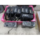 A LARGE QUANTITY OF TWO-WAY RADIOS