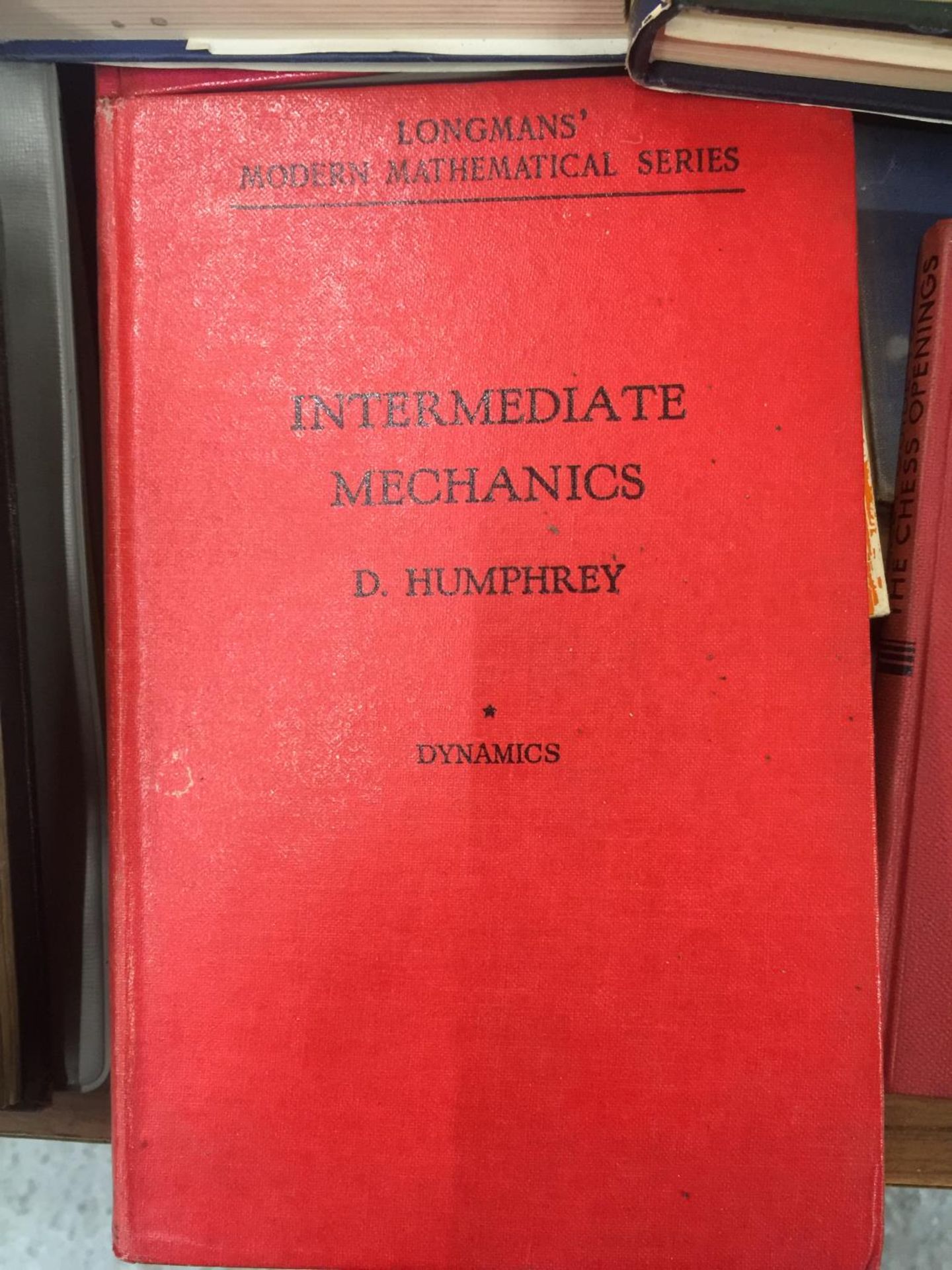 A QUANTITY OF HARDBACK BOOKS ON SURVEYING, MECHANICS, CHAMBER'S MATHMATICAL TABLES, THEORY OF - Bild 3 aus 5