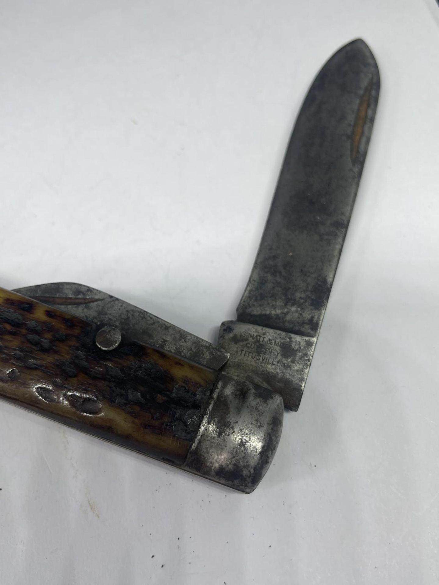 A SHATT AND MORGAN TITUSVILLE POCKET KNIFE - Image 4 of 4