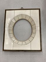 A BONE PHOTO FRAME 10CM X 11.5CM