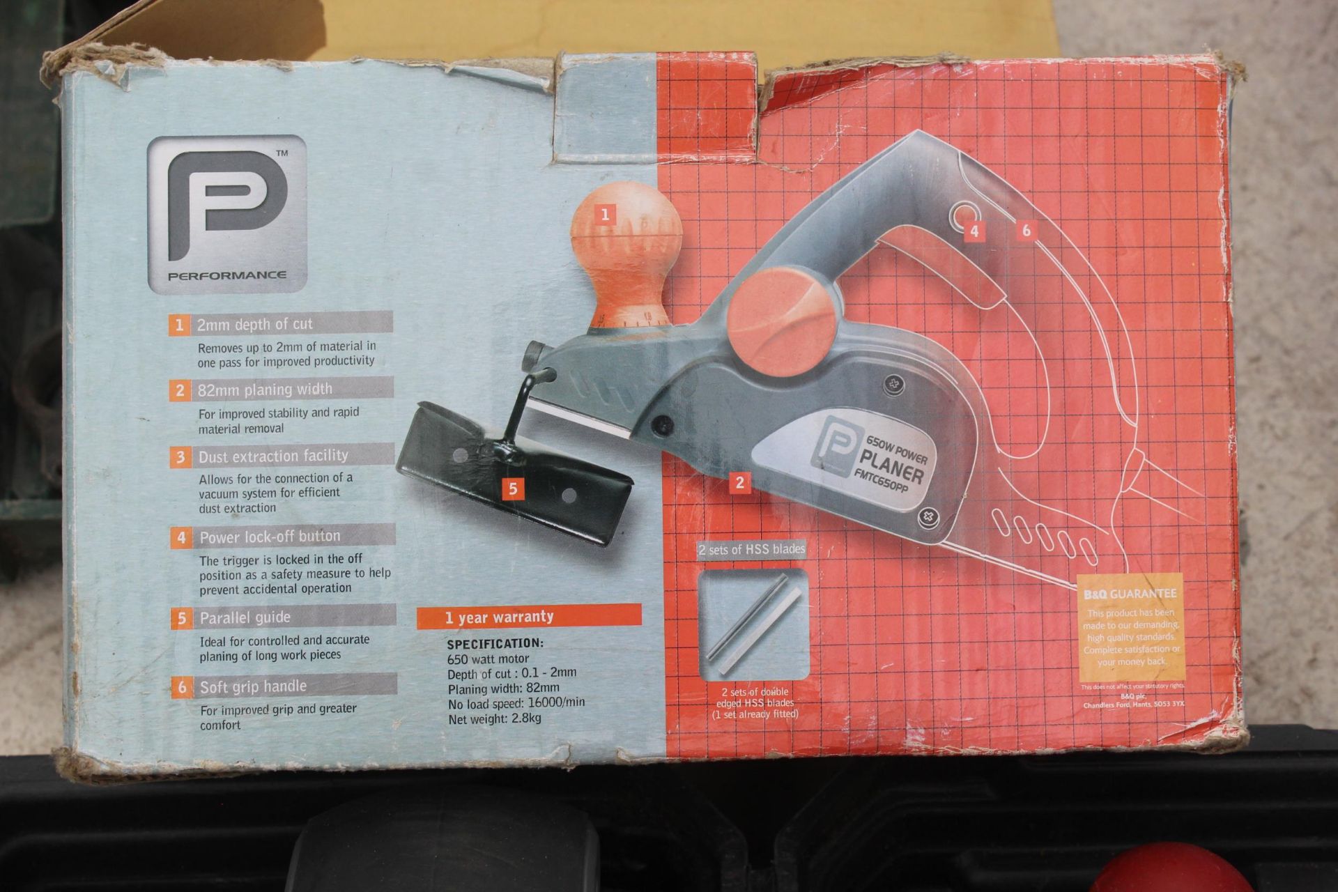 ELECTRIC PLANER AND SANDER NO VAT - Image 2 of 2