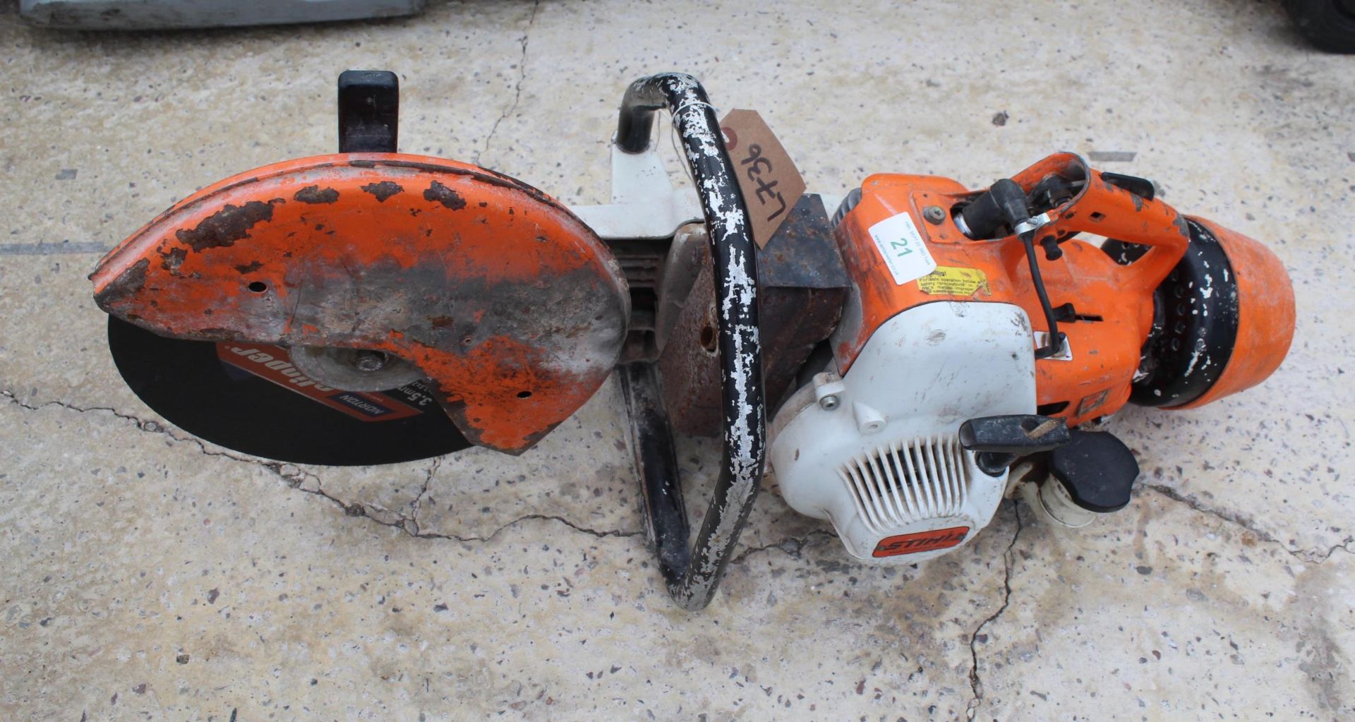 STIHL TS 350 DISC CUTTER + VAT - Image 2 of 2