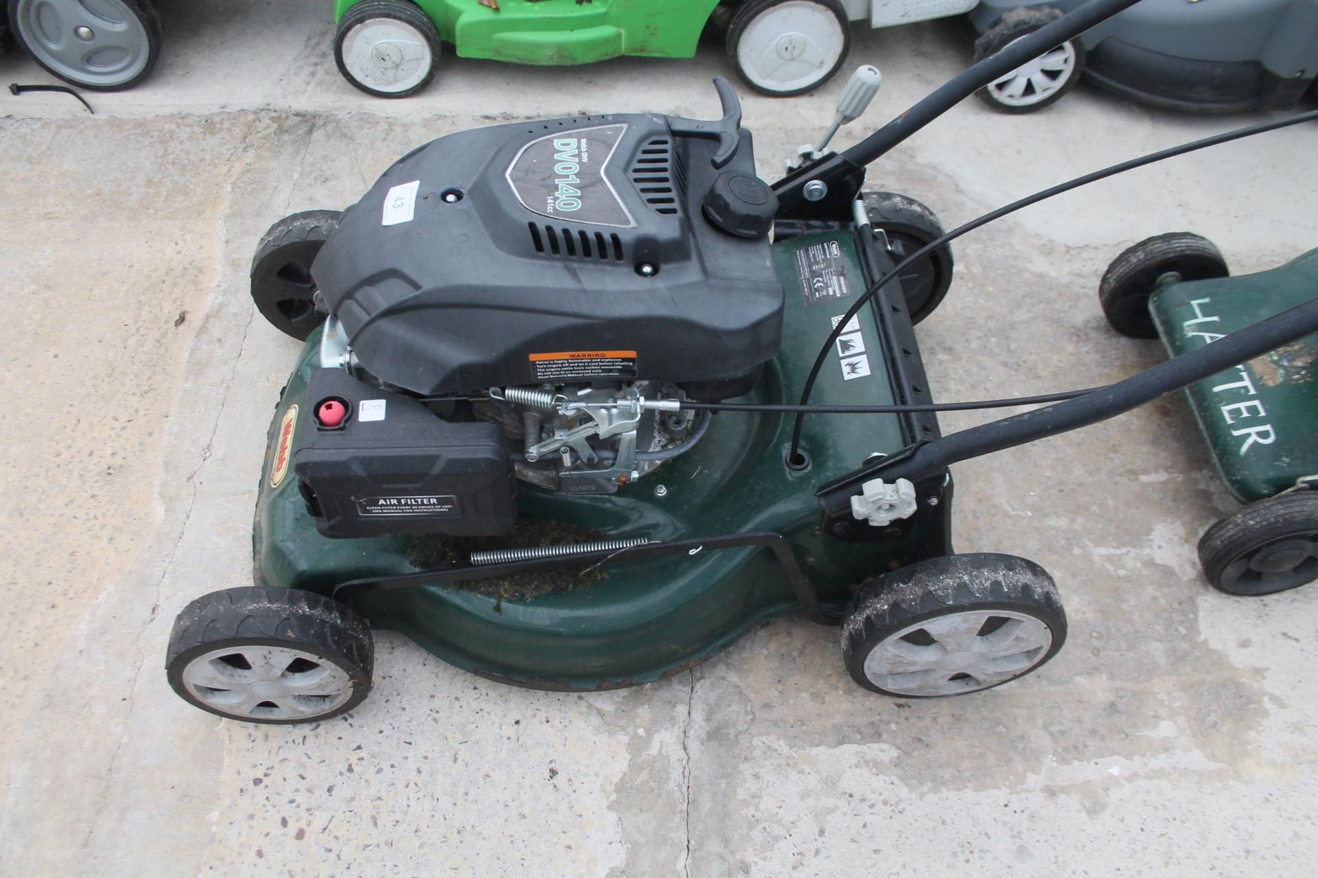 WEBB DVO140 MOWER AND HAYTER ELECTRONIC BVS 153 + VAT - Image 3 of 3