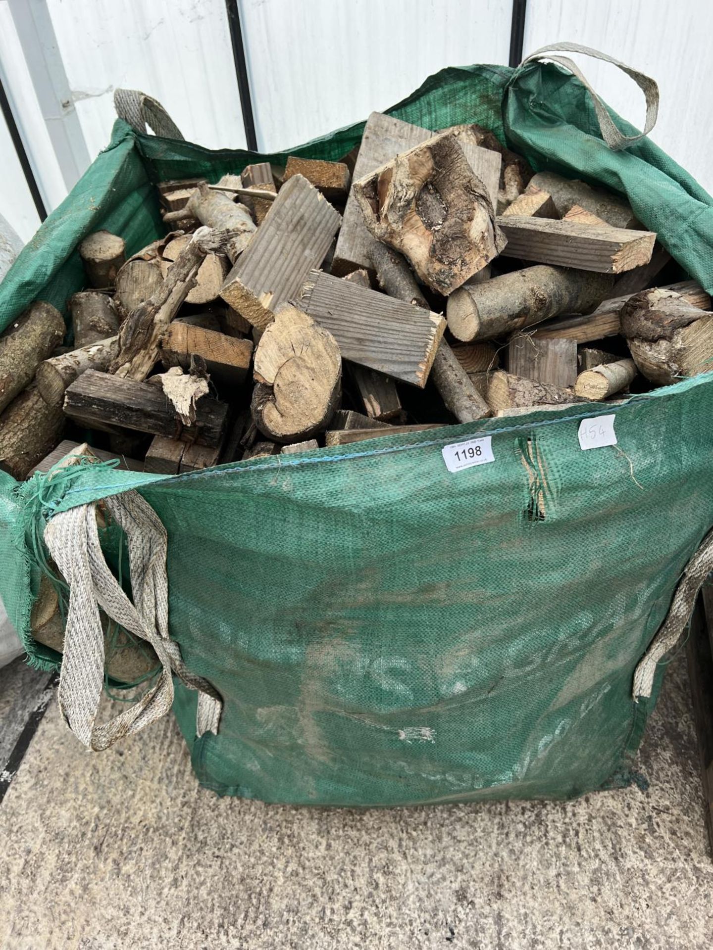 A TOTE BAG OF BLOCKS & LOGS + VAT