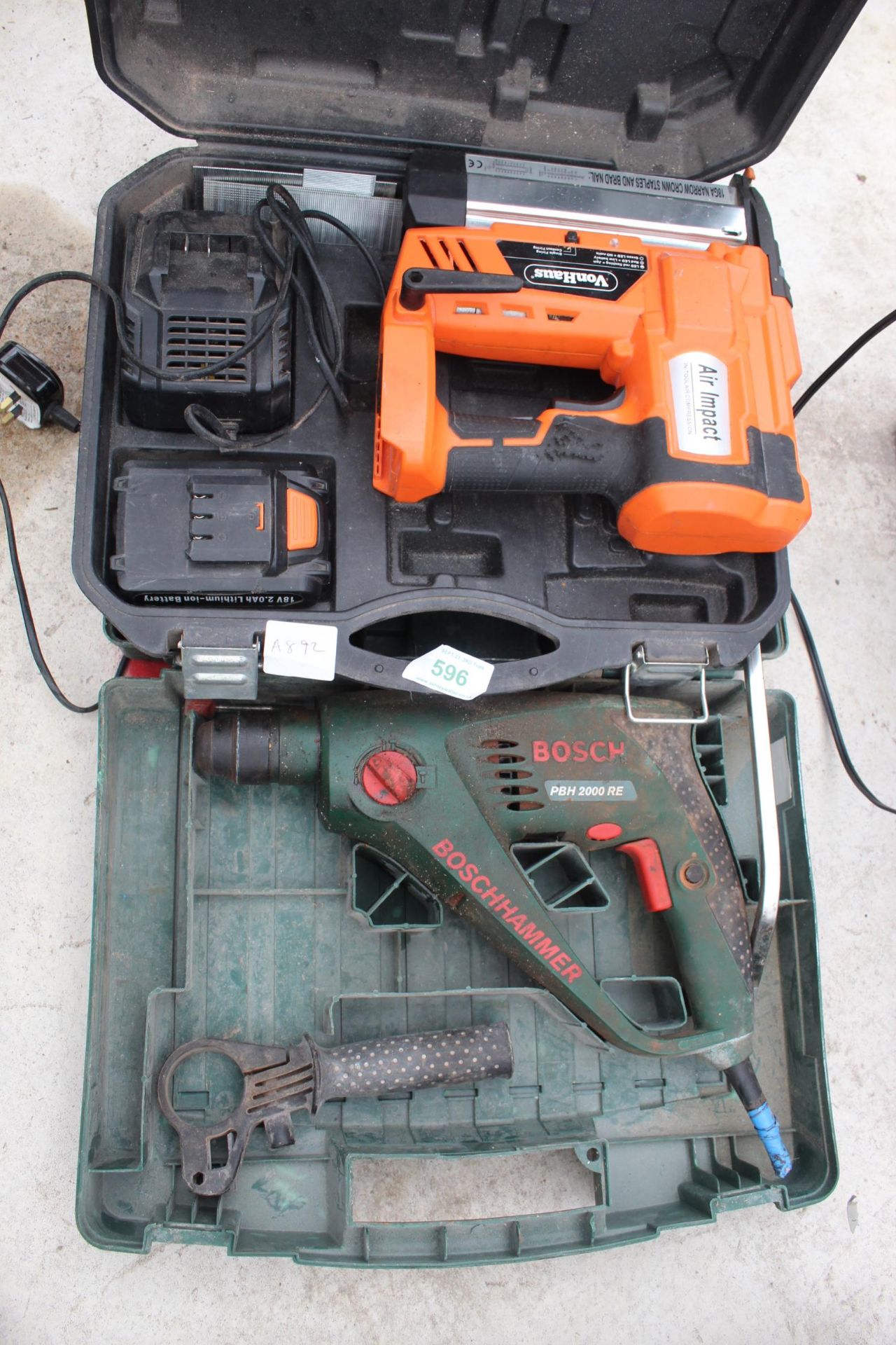 NAIL GUN AND DRILL NO VAT