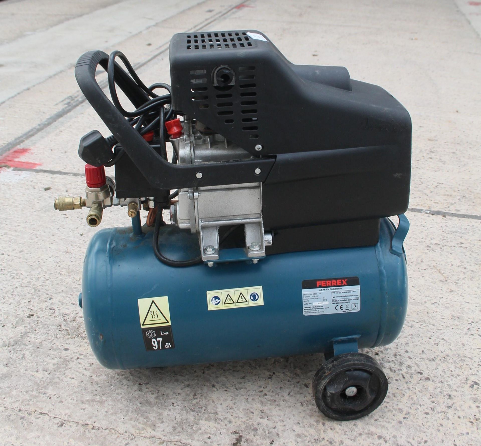 FERREX COMPRESSOR NO VAT - Image 2 of 4