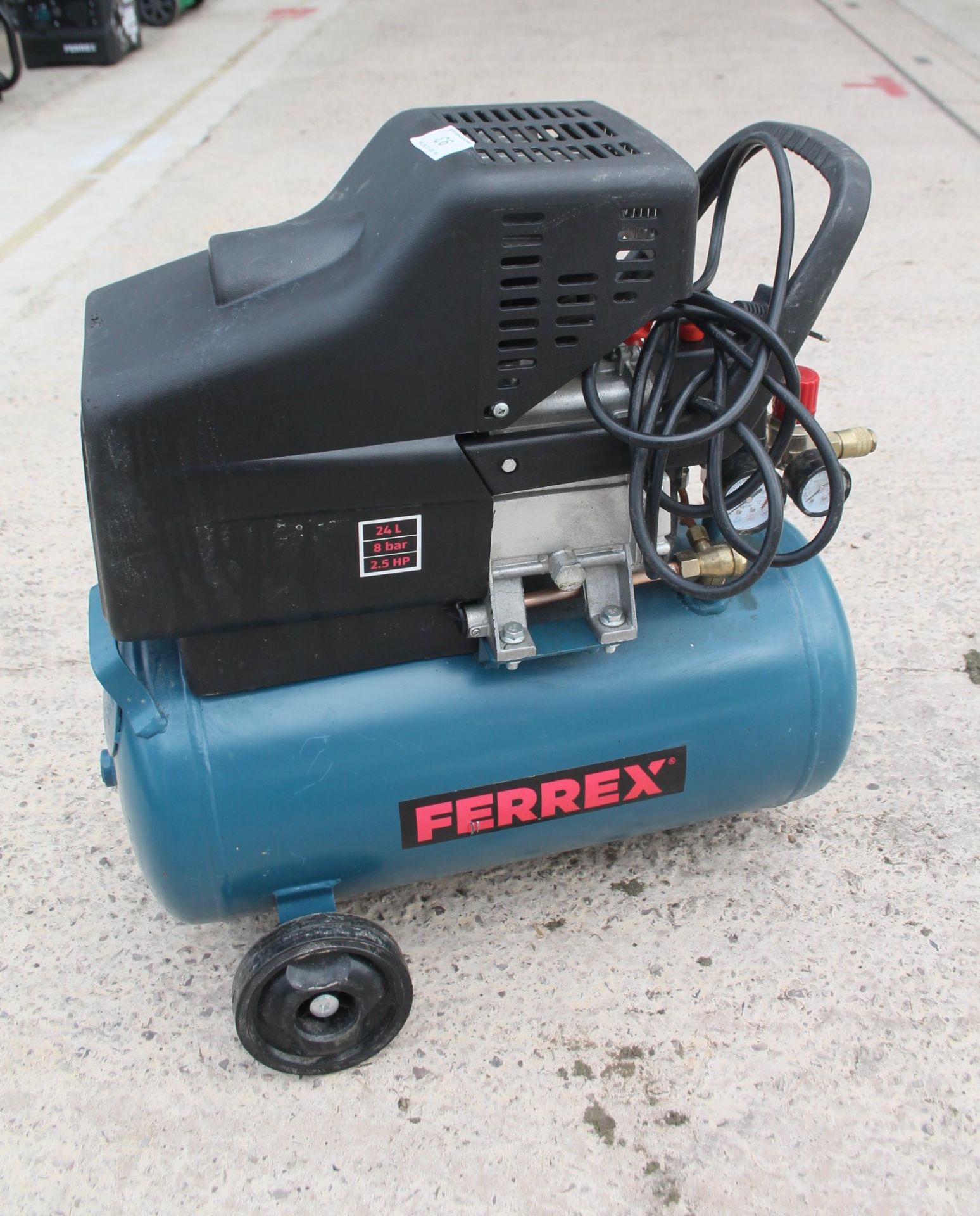 FERREX COMPRESSOR NO VAT