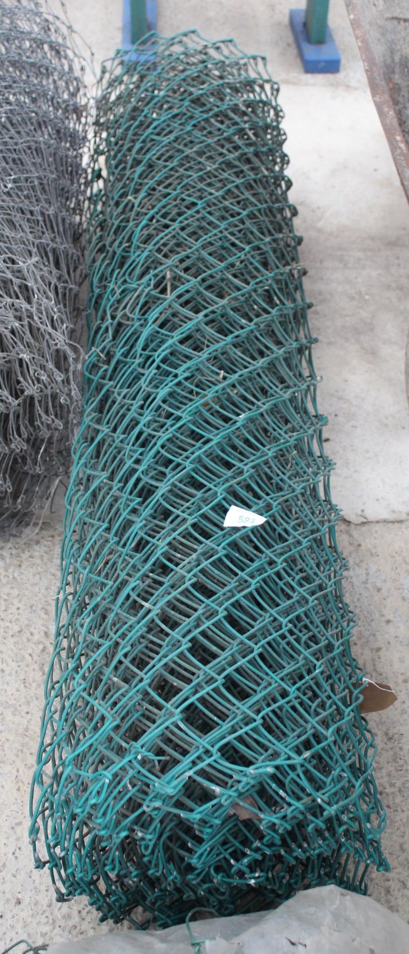 5 FT ROLL OF GREEN CHAIN LINK NETTING NO VAT