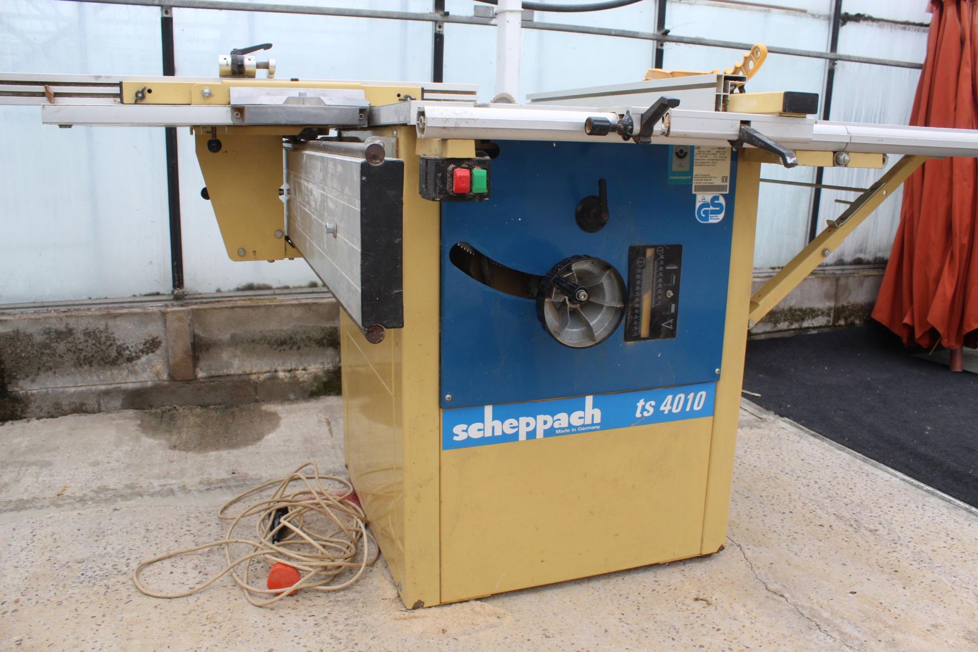 SCHEPPACH ts 4010 TABLE SAW IN WORKING ORDER NO VAT - Image 3 of 4