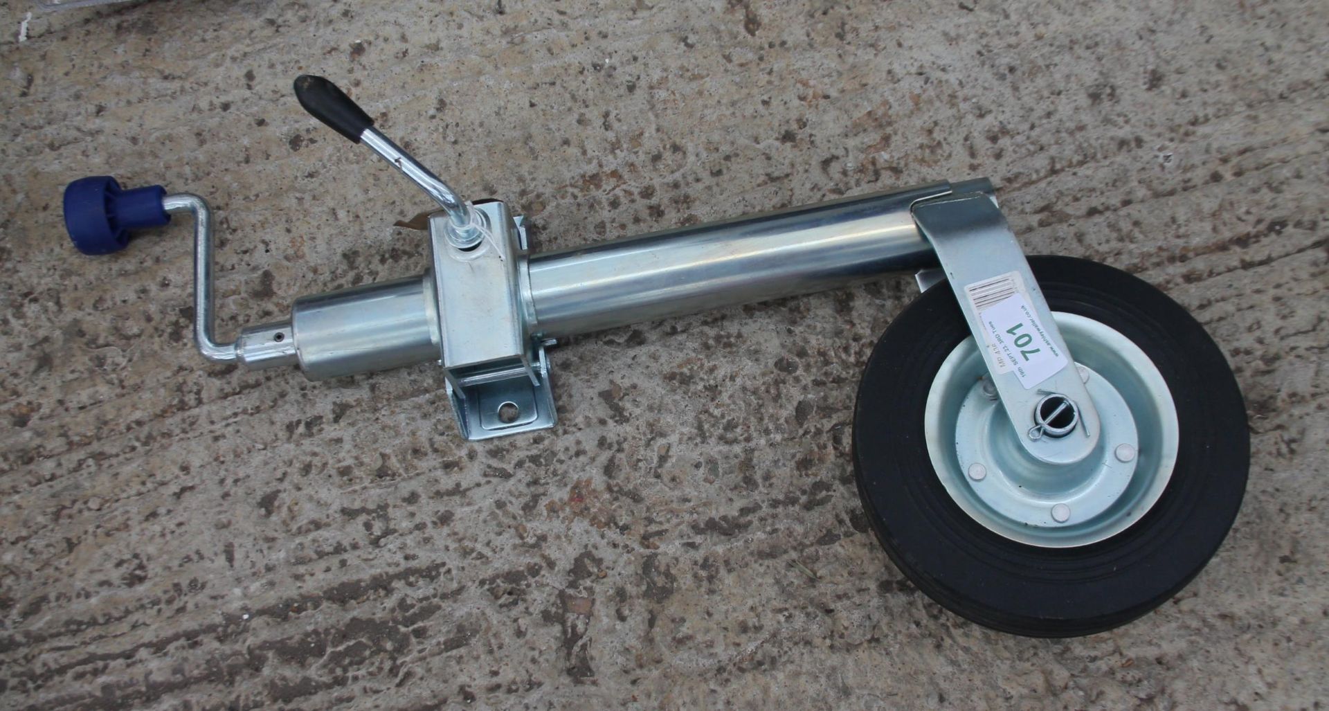 NEW 48MM HEAVY DUTY JOCKEY WHEEL AND CLAMP UNIT NO VAT