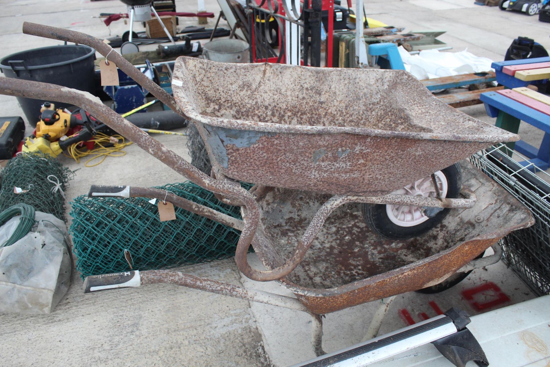 2 WHEELBARROWS NO VAT - Image 2 of 2