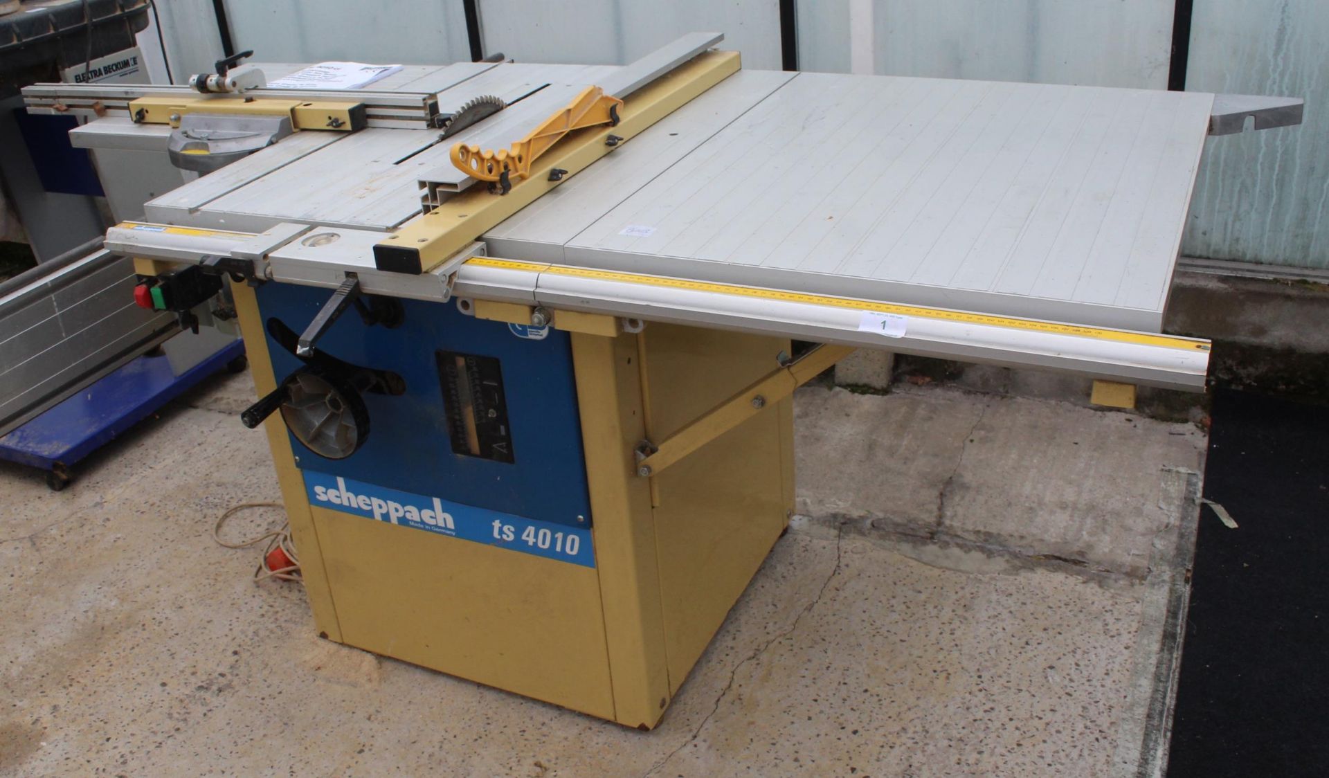 SCHEPPACH ts 4010 TABLE SAW IN WORKING ORDER NO VAT