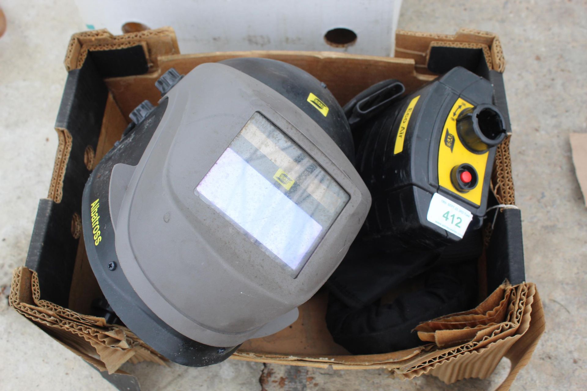 ESAB ALBATROS WELDING MASK - AIR FED - NO VAT