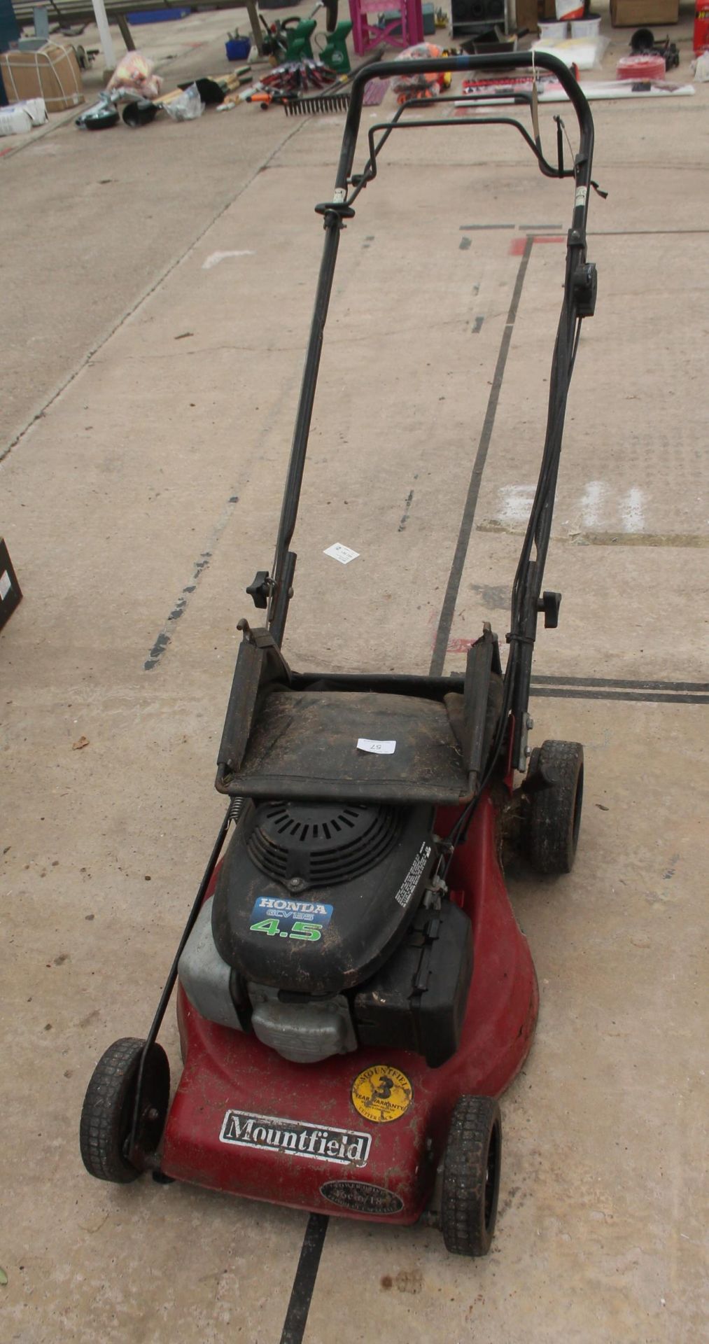 MOUNTFIELD LAWN MOWER 45 NO VAT