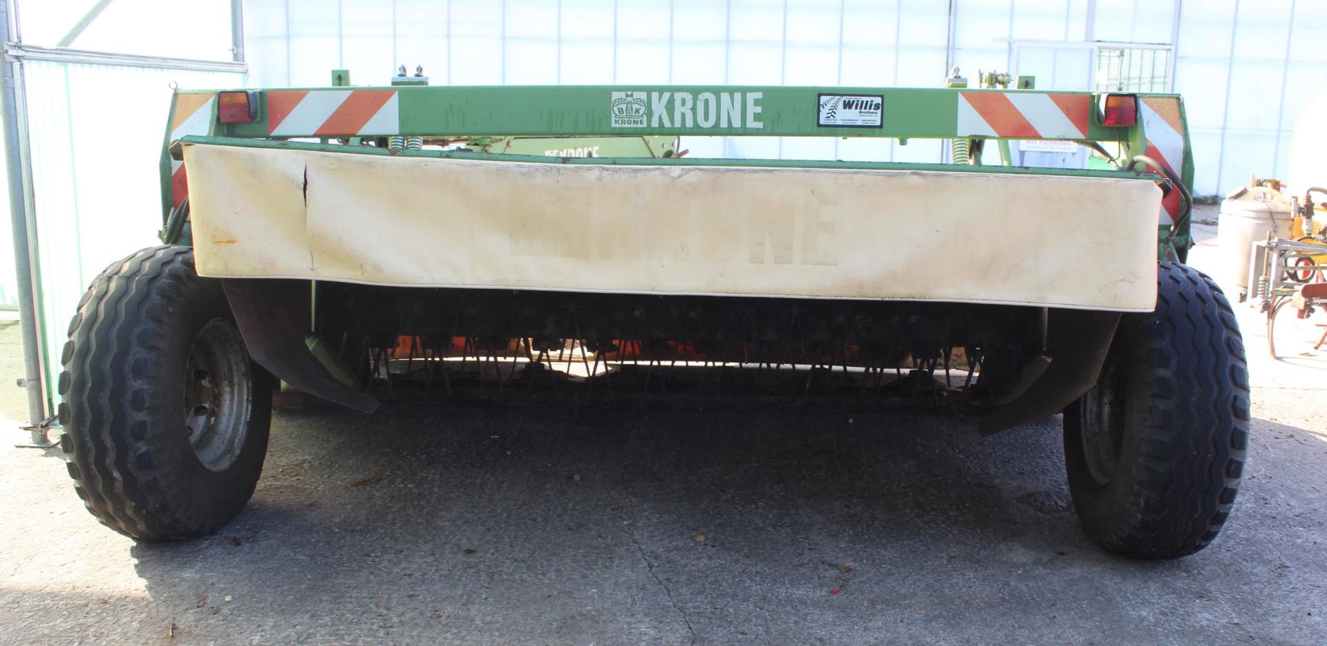 KRONE MOWER WORKING WHEN USED LAST YEAR UNUSED 2023 + VAT - Image 4 of 5