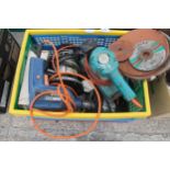 BOX OF ELECTRICAL HAND TOOLS NO VAT