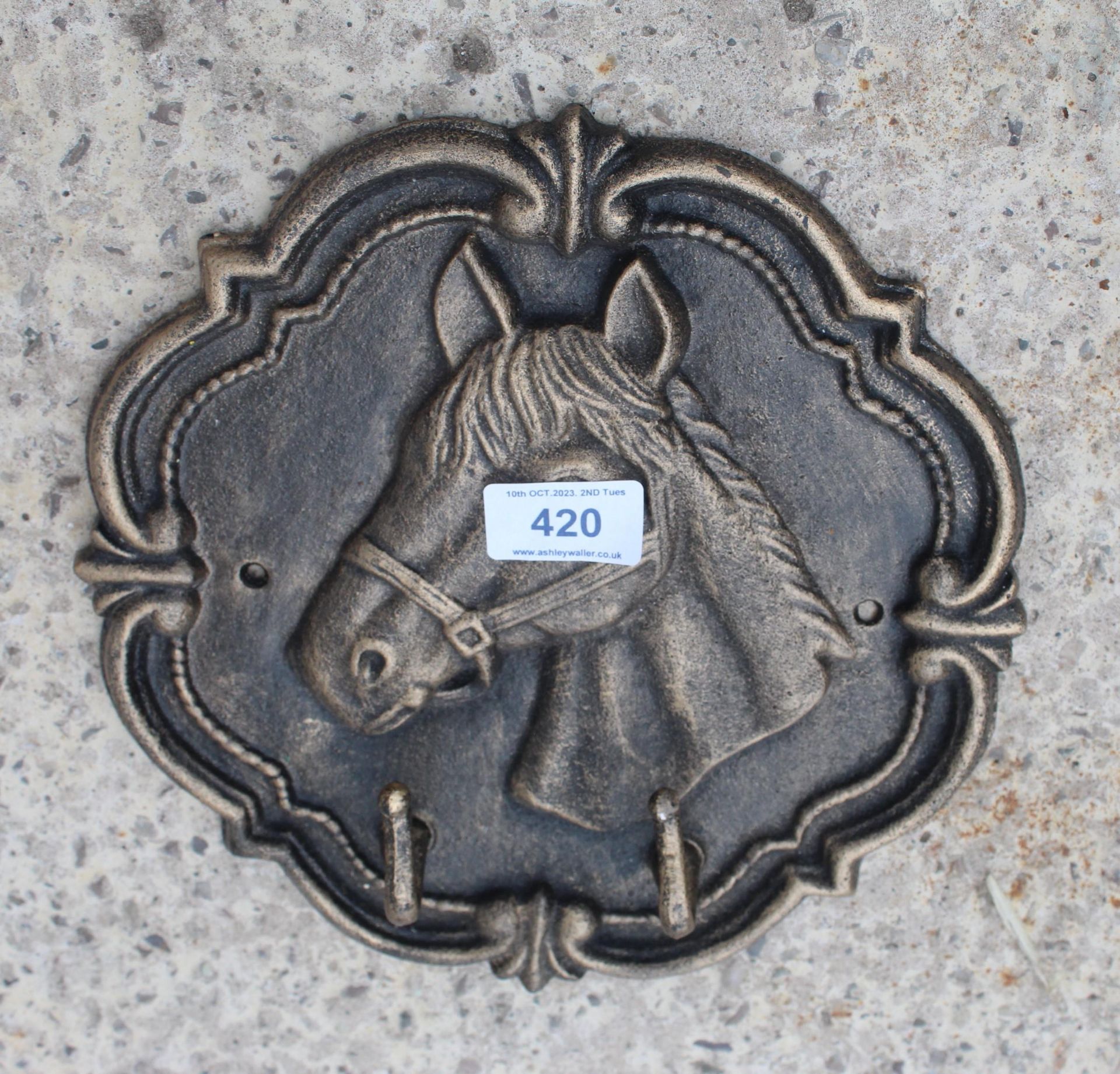 HORSE PLAQUE + VAT