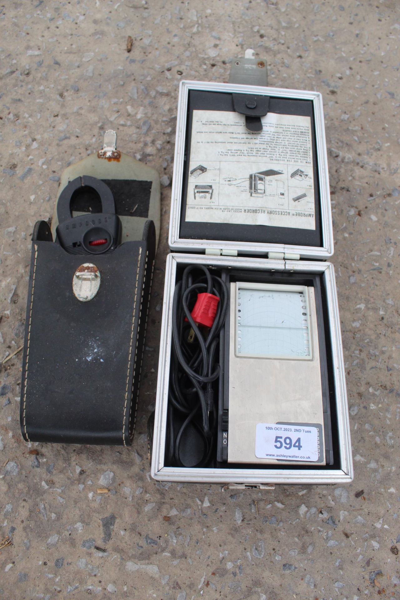 AMPROBE CLIP ON AMMETER AND CHART RECORDER NO VAT