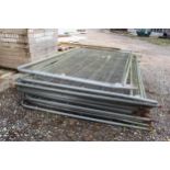 16 SECTIONS OF HARRIS FENCING NO VAT