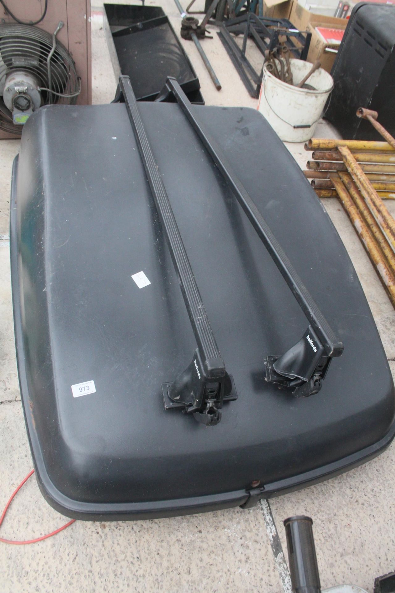 HELFORD ROOF RACK AND BOX NO VAT