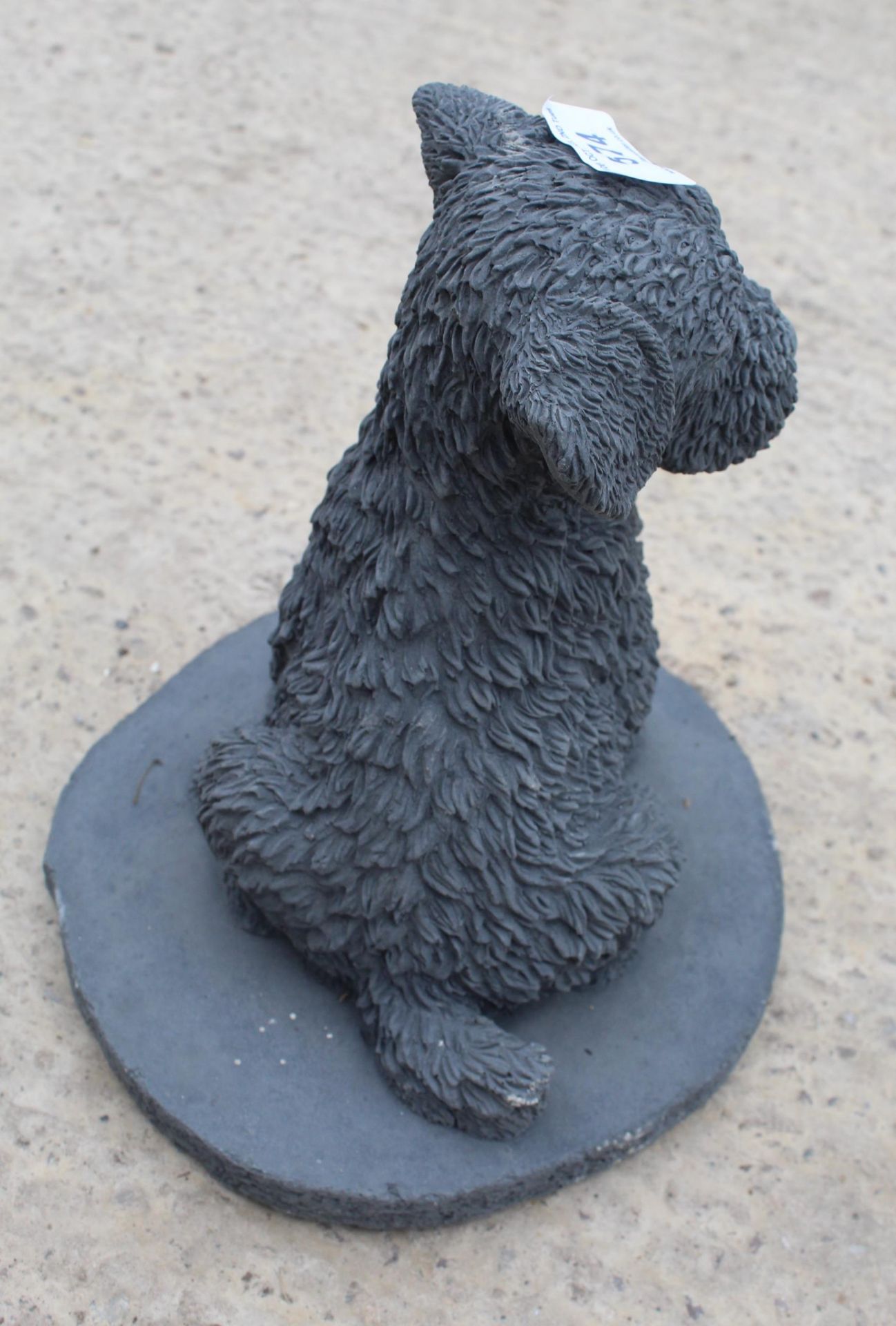 PUPPY DOG STATUE NO VAT - Image 2 of 2