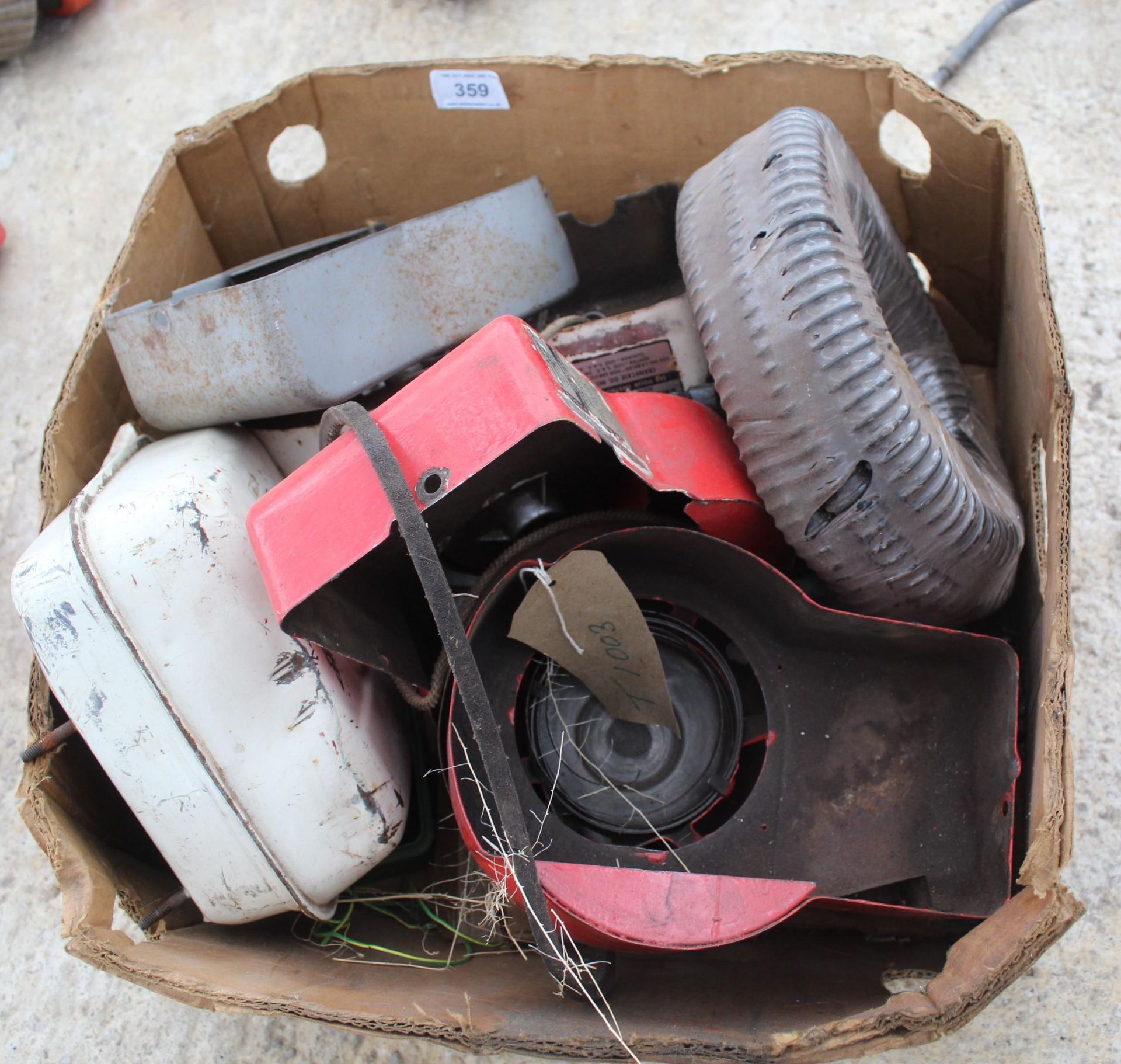 BOX OF ENGINE PARTS + VAT