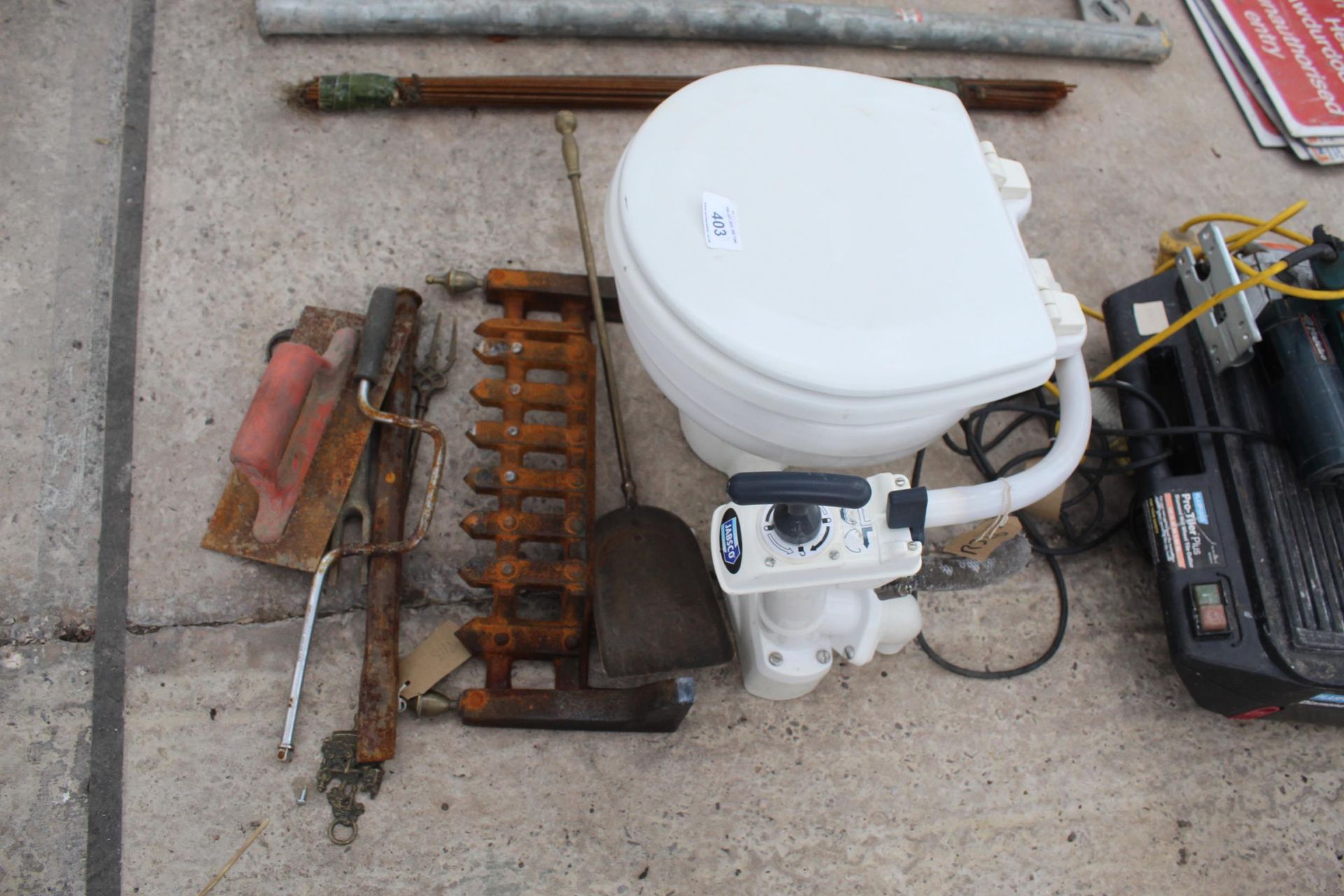 BOAT TOILET AND FIRE PARTS NO VAT - Image 2 of 2