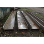 3 RSJ 8'6" 10" DEEP NO VAT